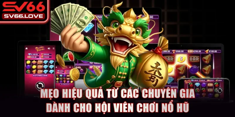 Mẹo hiệu quả từ các chuyên gia dành cho hội viên chơi nổ hũ